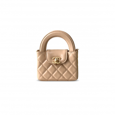 CHANEL KELLY NANO SHOPPING BAG AS3435 (12.5*8.3*4cm)